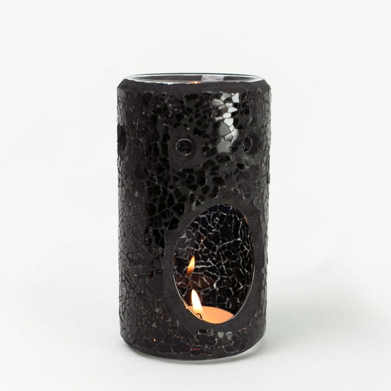 Black Crackle Burner